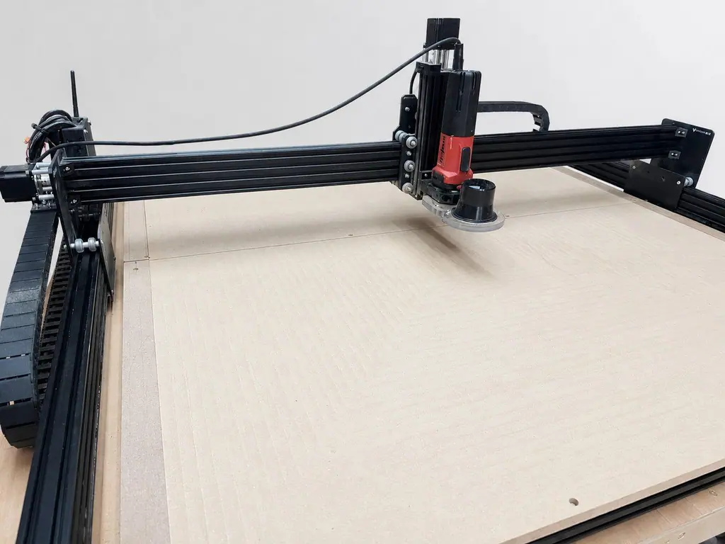 CNC router in the Wood to Spec workshop